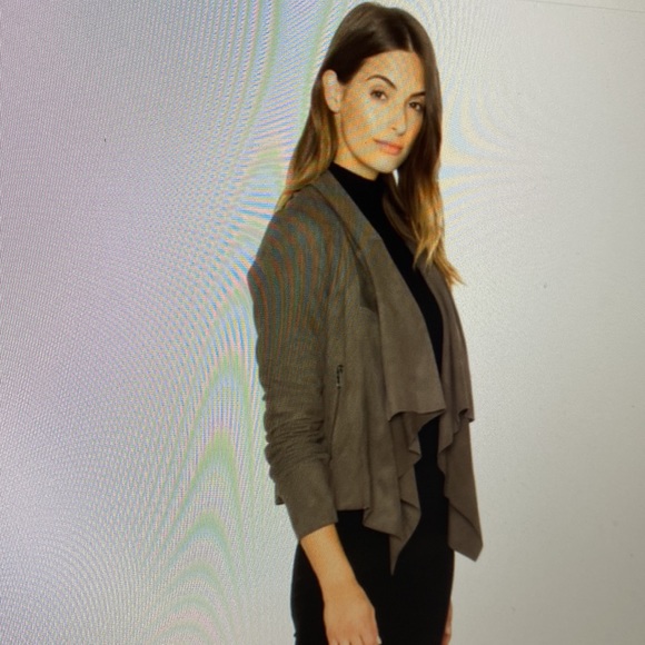 Revolve Sen Genuine Goat Suede Jacket - Picture 11 of 12